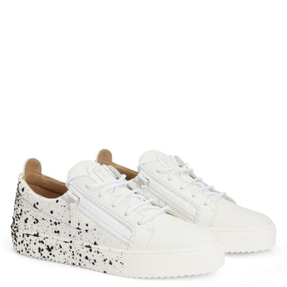  FRANKIE SPRAY-White-Low-top Sneakers