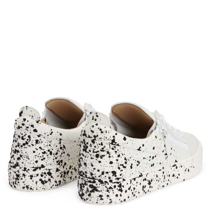  FRANKIE SPRAY-White-Low-top Sneakers