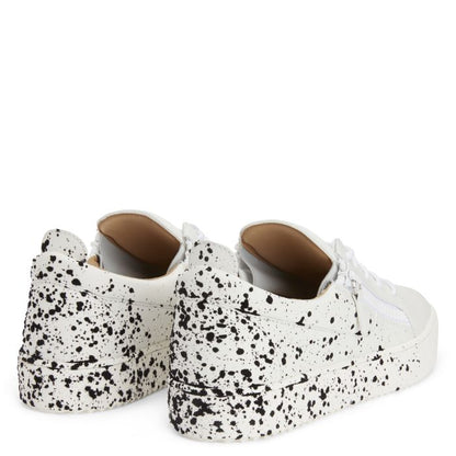  FRANKIE SPRAY-White-Low-top Sneakers