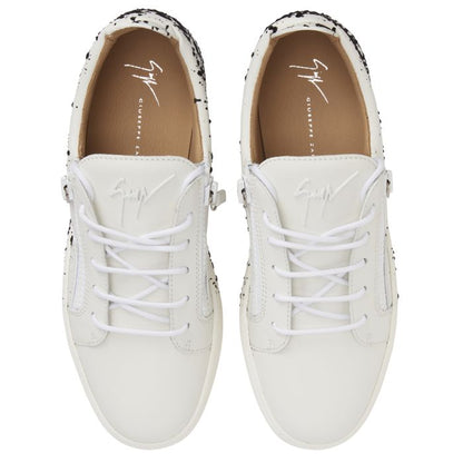  FRANKIE SPRAY-White-Low-top Sneakers