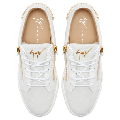  FRANKIE-White-Low-top Sneakers