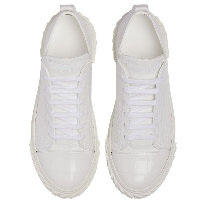  ECOBLABBER-White-Low-top Sneakers