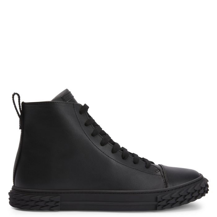  ECOBLABBER-black-Mid Top Sneakers