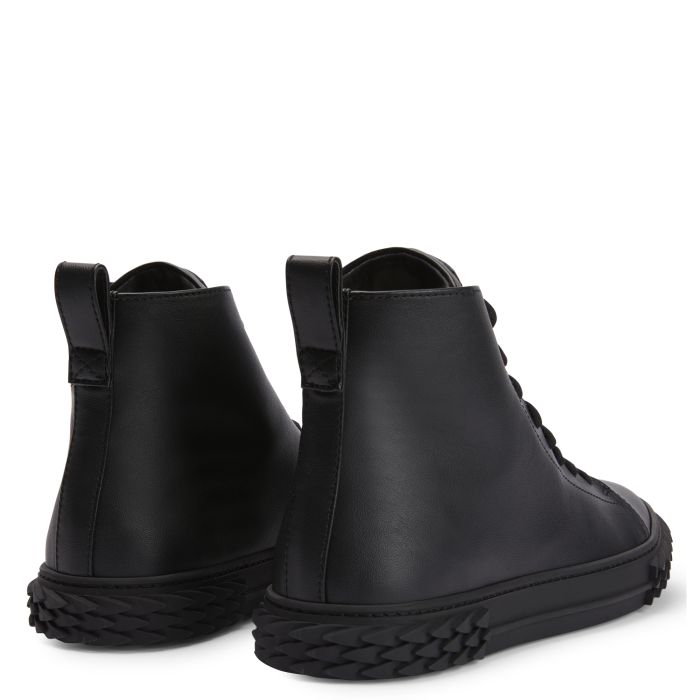  ECOBLABBER-black-Mid Top Sneakers
