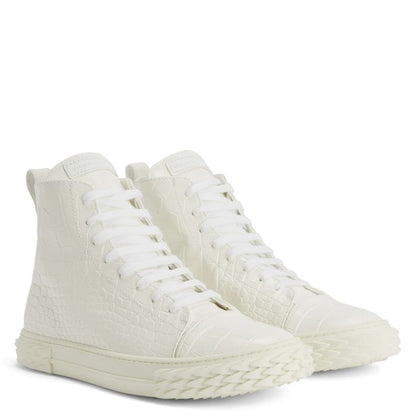  ECOBLABBER-White-Mid Top Sneakers