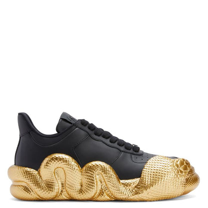  COBRAS-Black-Low-top Sneakers