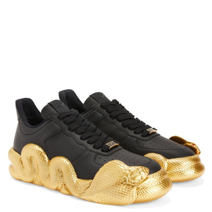  COBRAS-Black-Low-top Sneakers
