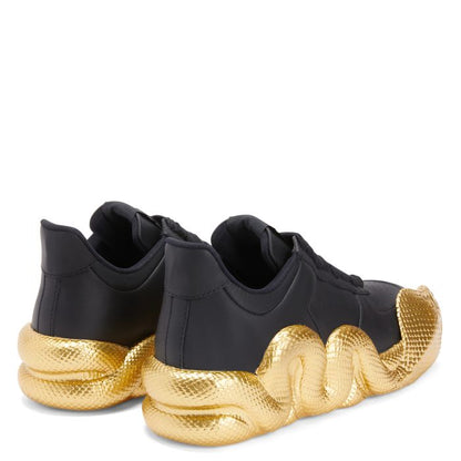  COBRAS-Black-Low-top Sneakers