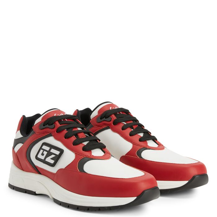  GZ RUNNER-Red-Low-top Sneakers