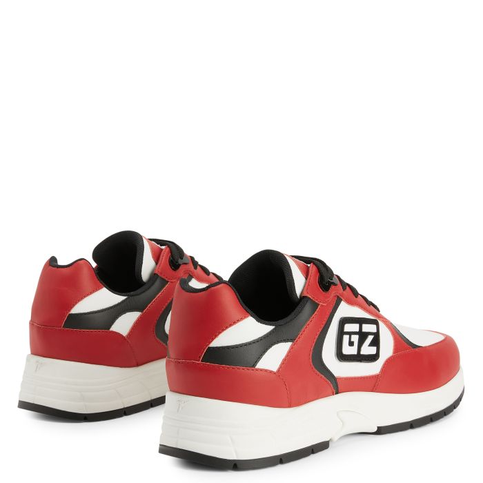  GZ RUNNER-Red-Low-top Sneakers