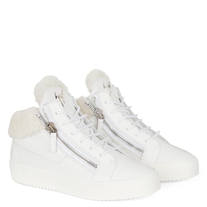 KRISS WINTER-White-Mid Top Sneakers