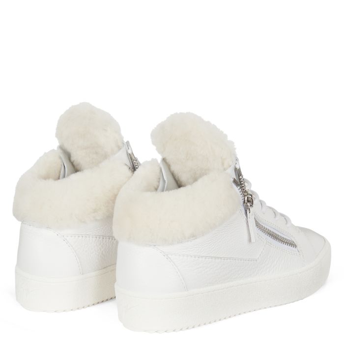  KRISS WINTER-White-Mid Top Sneakers