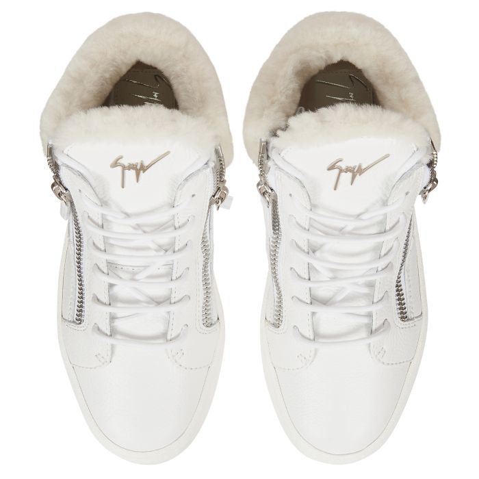  KRISS WINTER-White-Mid Top Sneakers