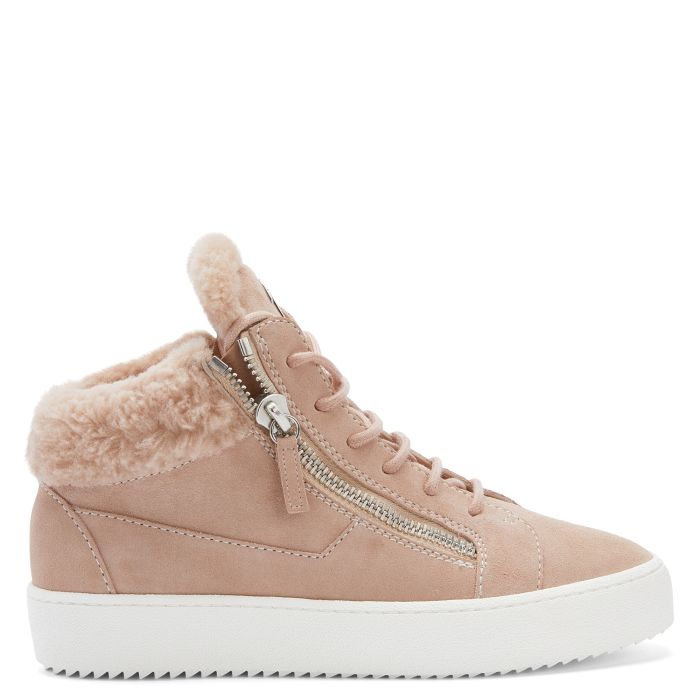  KRISS WINTER-Pink-Mid Top Sneakers