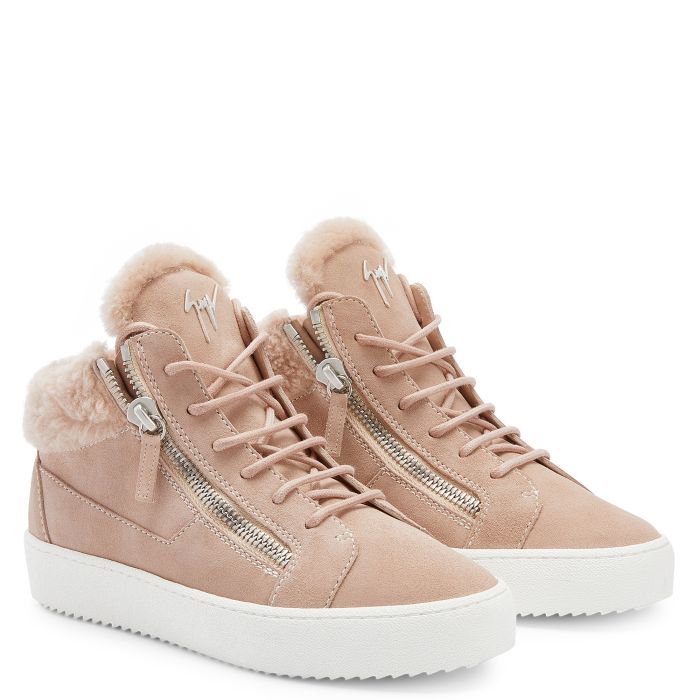  KRISS WINTER-Pink-Mid Top Sneakers
