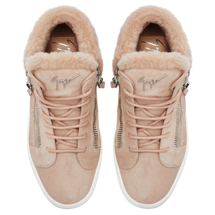  KRISS WINTER-Pink-Mid Top Sneakers