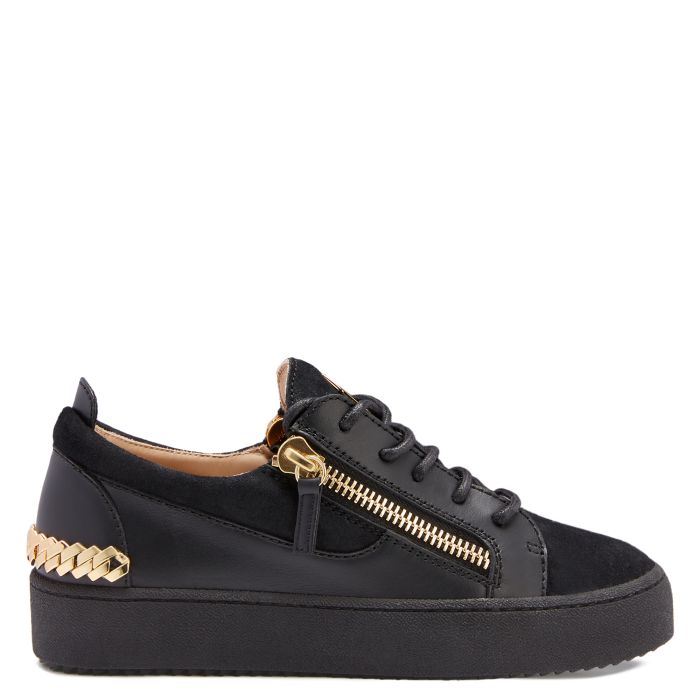  GAIL-Black-Low-top Sneakers