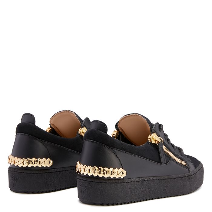 GAIL-Black-Low-top Sneakers