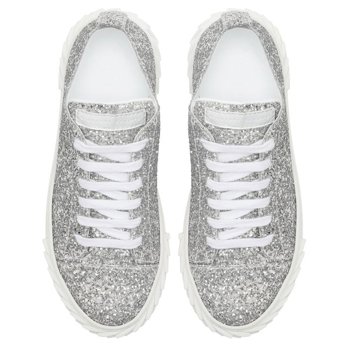  ECOBLABBER-Silver-Low-top Sneakers