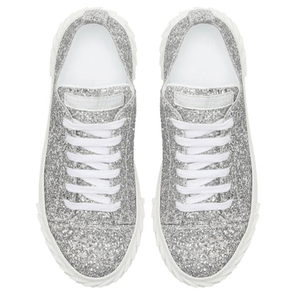  ECOBLABBER-Silver-Low-top Sneakers