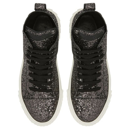  ECOBLABBER-Silver-Mid Top Sneakers