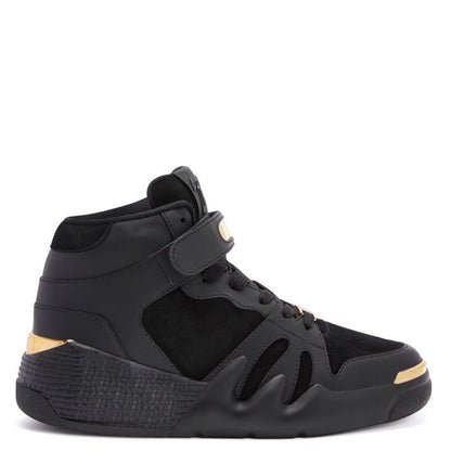  TALON-black-Mid Top Sneakers