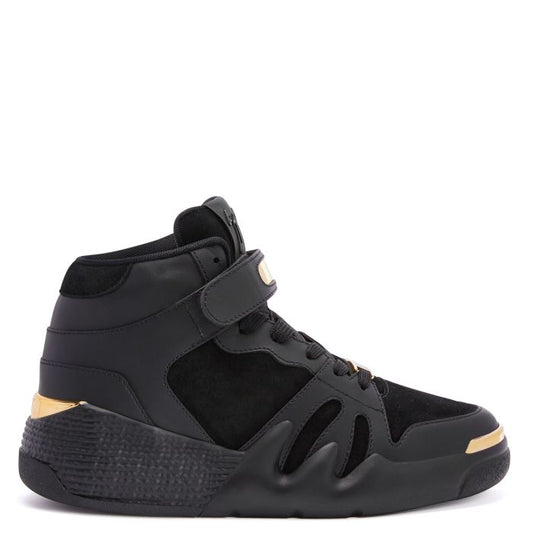 TALON-black-Mid Top Sneakers