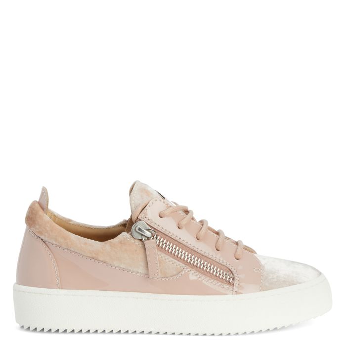  GAIL VELVET-Pink-Low-top Sneakers