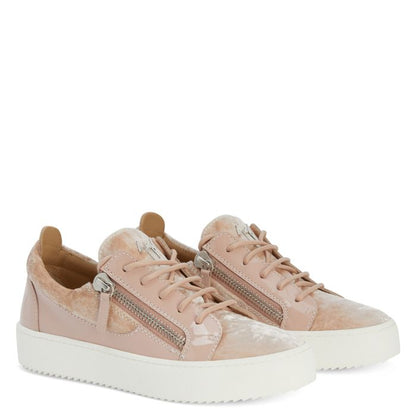  GAIL VELVET-Pink-Low-top Sneakers