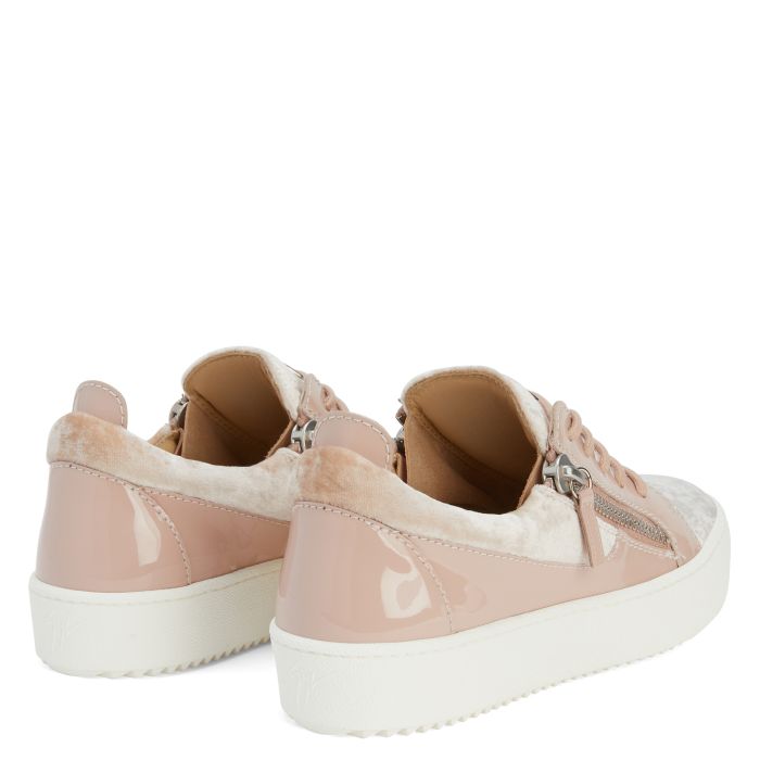  GAIL VELVET-Pink-Low-top Sneakers