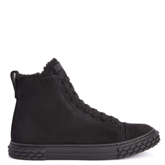  ECOBLABBER-black-Mid Top Sneakers