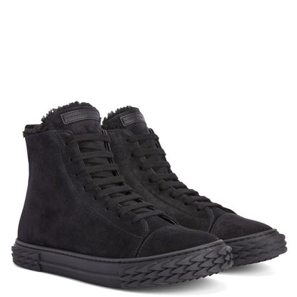  ECOBLABBER-black-Mid Top Sneakers