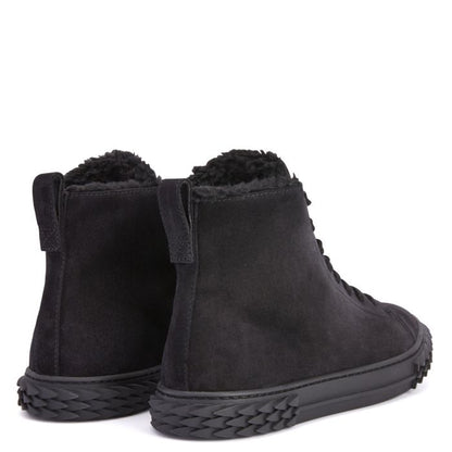  ECOBLABBER-black-Mid Top Sneakers