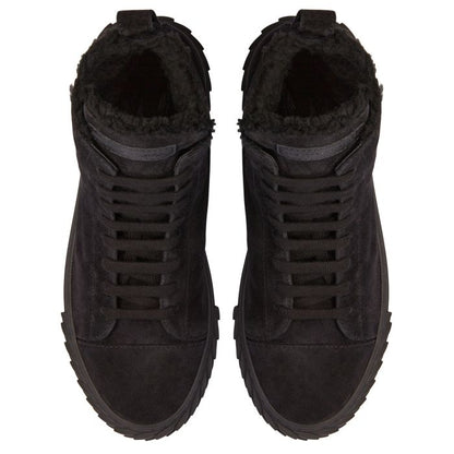  ECOBLABBER-black-Mid Top Sneakers