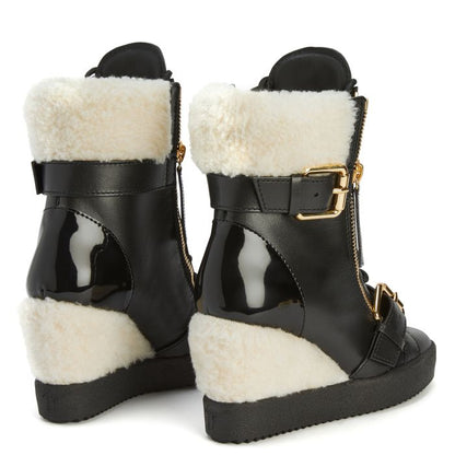  AITANA WEDGE-black-Mid Top Sneakers