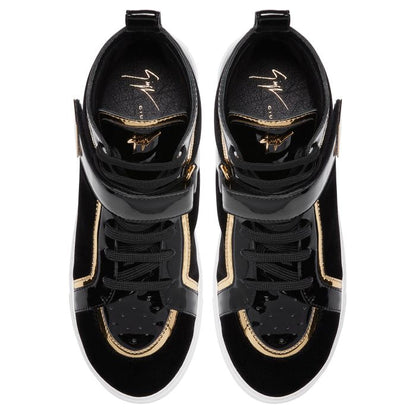  GIUSEPPE ZANOTTI ZENAS-black-Mid Top Sneakers